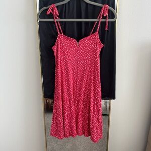 Billabong red floral dress